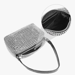 Elegant Silver Women's Bag